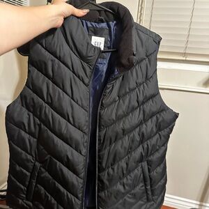 GAP Dark Quilted Outerwear
